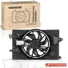 Radiator Cooling Fan Assembly with Shroud for Chrysler 200 15-17 Jeep Cherokee