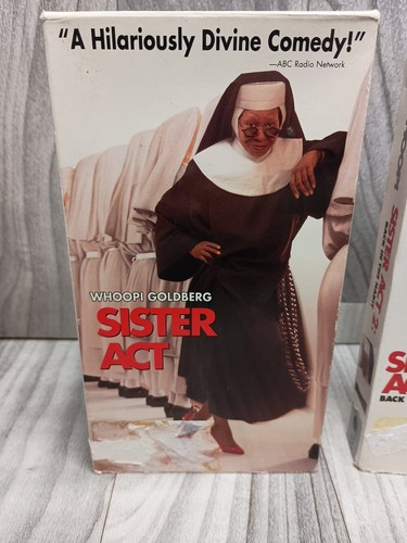 Sister Act, And Sister Act 2 VHS Bundle Whoopi Goldberg Same Day Shipping!!!!!!! - Picture 3 of 6