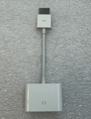 Original Apple HDMI to DVI Adapter for Display OEM - MJVU2AM/A