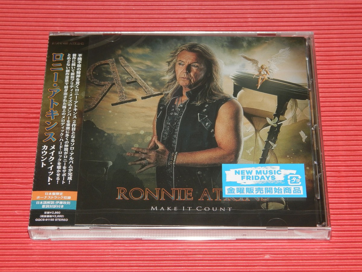 4BT RONNIE ATKINS Make It Count with Bonus Track JAPAN CD Pretty 