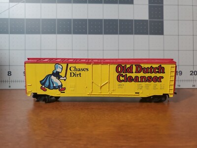 HO Scale Tyco Model Train Old Dutch Cleaner Chases ODCX #3752 Box