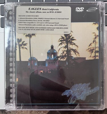 NEW Eagles: Hotel California DVD-Audio CD 5.1 Surround Sound Audiophile RARE