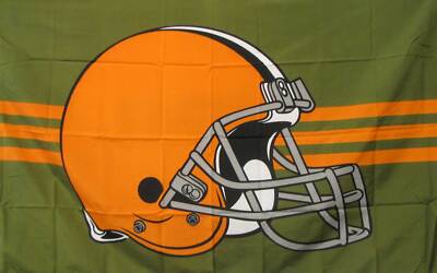 CLEVELAND BROWNS 3'X5' FLAG