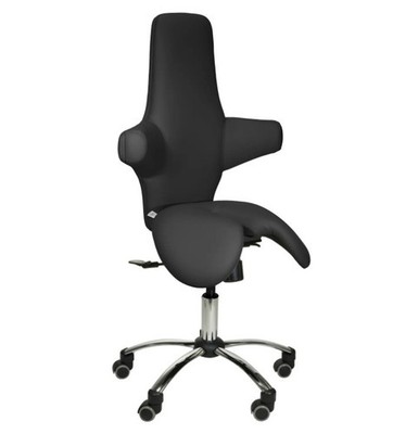 Sattelsitz mit hohem Rücken Multi-Rückenlehne mit Wippmechanik