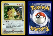 Meowth 10 GB Holo Promo Wizards Black Star Promos Pokemon Card - 2 on eBay