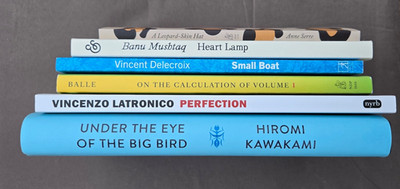 Bundle of 6 Books - International Booker Prize Shortlist 2025 Heart Lamp etc EN