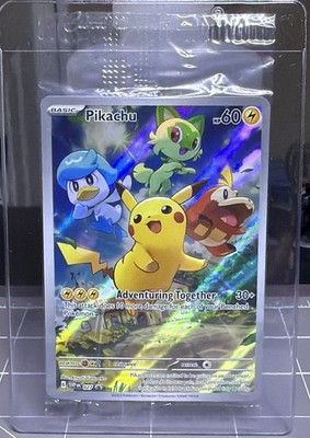 Pokemon TCG Pikachu SVP 27 Black Star Promo SEALED - NM Eng
