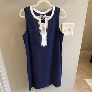 chinese dress ladies Tommy Bahama Two Palms Collared Linen Shift Dress