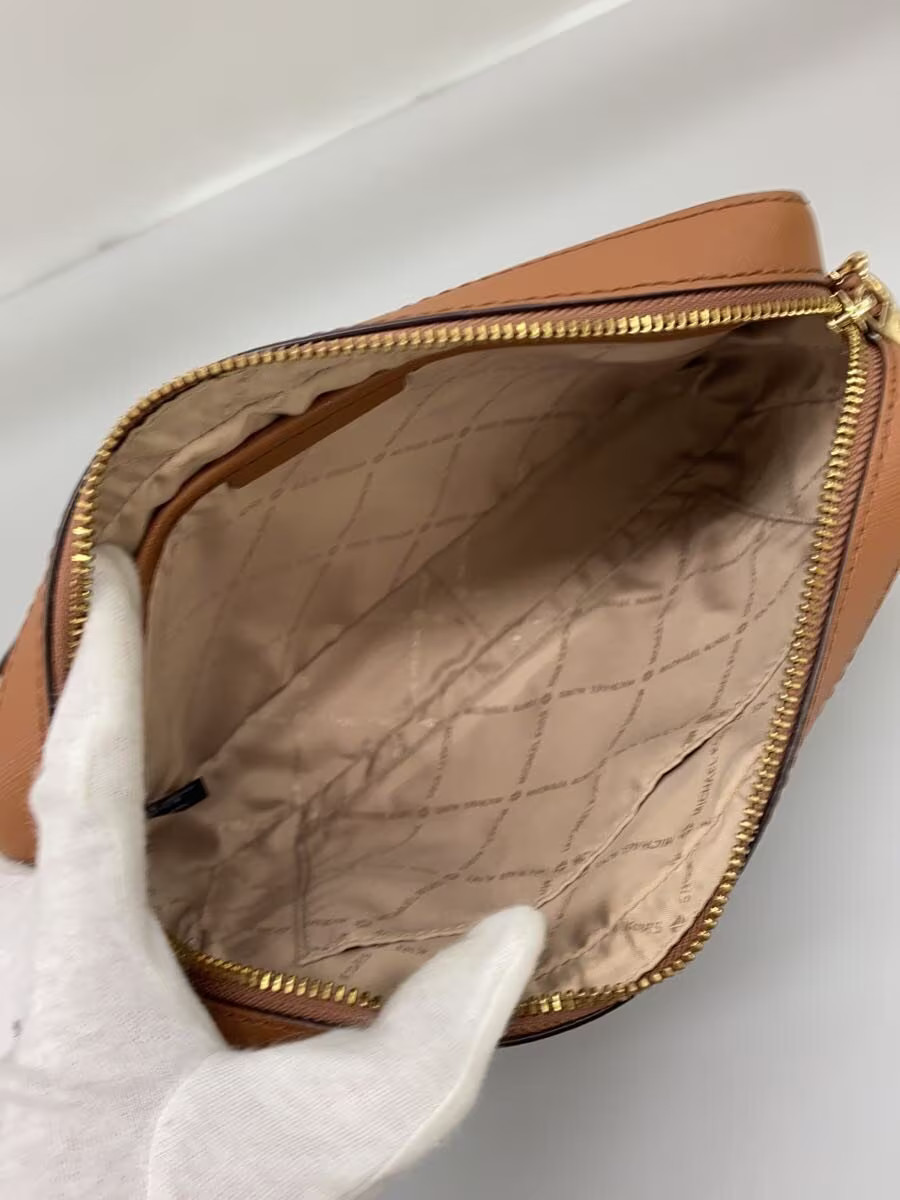 MICHAEL KORS Shoulder Bag Leather BRW All-Over Print PA-2102 thumbnail 6