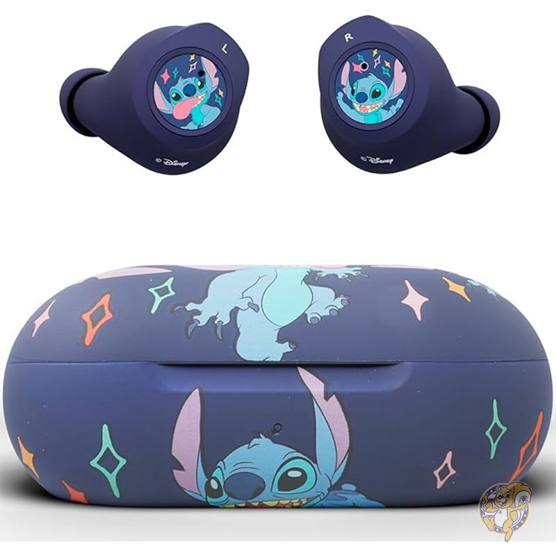 Disney Lilo And Stitch Bluetooth Earphones With Charging Case Wireless Headphone