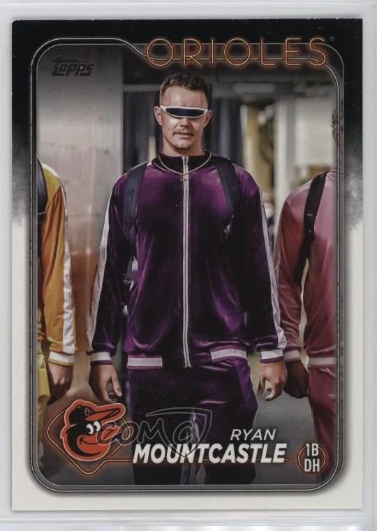 2024 Topps Series 1 Golden Mirror Ryan Mountcastle #34 6m7