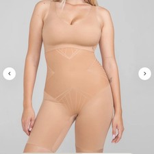 Honeylove Shadow Sculpt High Waist Shorts Sand Size 1X | NWT