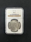 1927 NGC MS62 Peace Dollar #5010