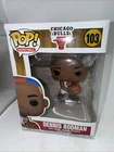 NBA Legends Dennis Rodman (Bulls Home) 103  Funko Pop Vinyl Figure 2024 New