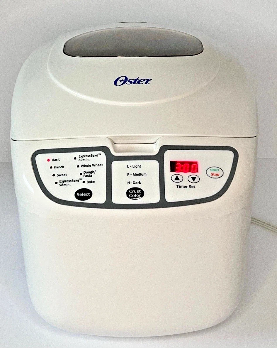 Oster ExpressBake Bread Maker Machine Model 5838 White