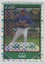 2007 Bowman Chrome X-Fractor 41/250 Joaquin Arias #208 0f8