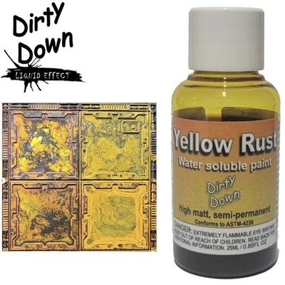 Dirty Down Yellow Rust 25 ml - Oxidation Weathering Paint | Warmodels