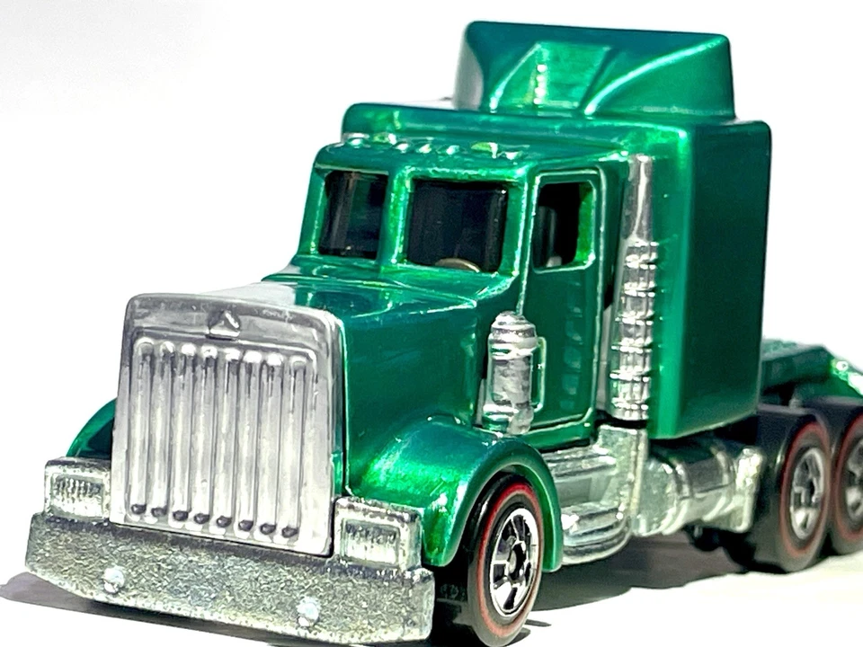 🔥Hot Wheels Redline 2016 Long Gone plataforma hecha a medida verde Spectraflame Foto 3 de 4