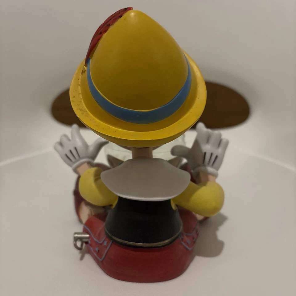 Disney Pinocchio & Jiminy Cricket Snow Globe Wish Upon A Star - Image 4 of 4