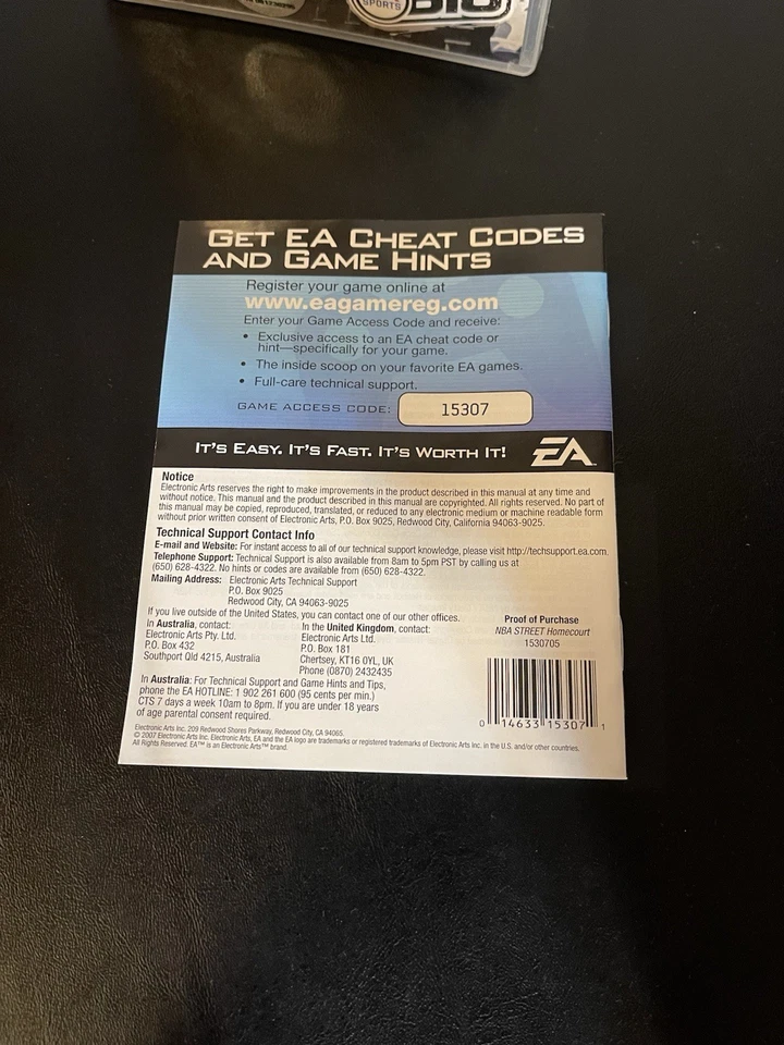 NBA Street Homecourt PS3 PlayStation 3 CIB Completo con Manual Foto 2 de 4