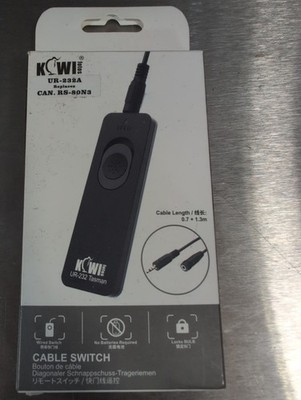 Kiwi Fotos UR-232A Replace Canon RS-80N3 Wired Remote Switch Shutter Release #77