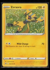 Zeraora 052/159 Pokemon Crown Zenith Rare Near Mint
