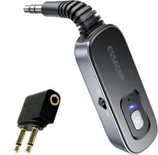 3.5mm AUX Bluetooth Car Adapter, Wireless Audio Receiver Transmitter for Home St