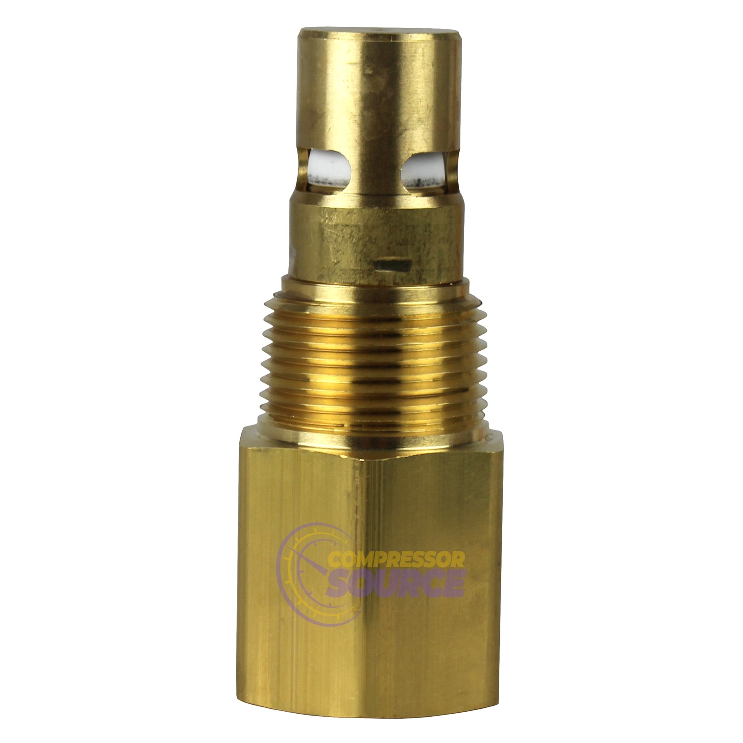 1" Female x 1" Male NPT Brass Air Compressor In Tank Check Valve Made in USA