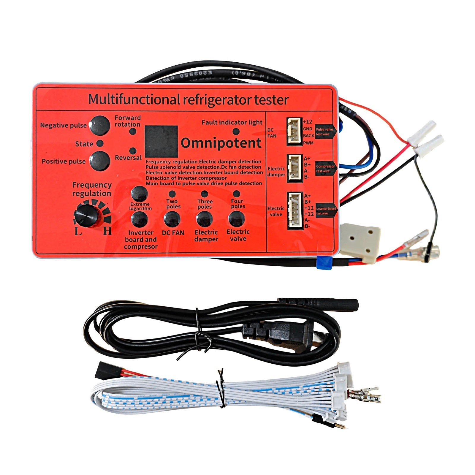 8-in-1 Refrigerator Diagnostic Tester Professional Fridge Compressor Repair Tool