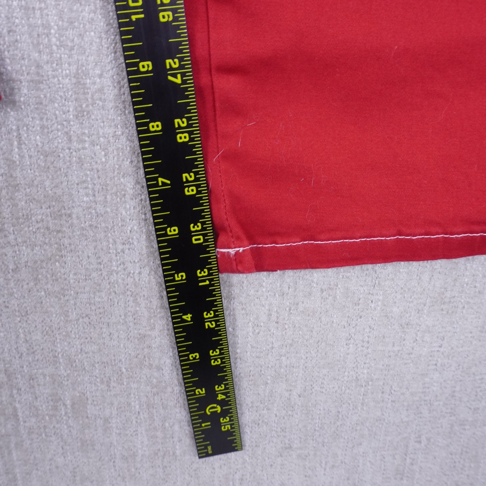 NWT Dickies Pants 29R Relaxed Fit Red Carpenter W/ Belt image 5