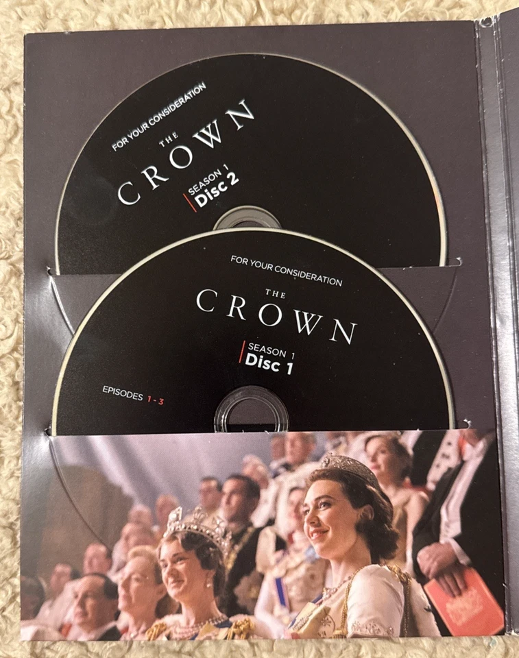THE CROWN FYC DVD LOT SEASONS 1 2 & 4 + PROMO PHOTOS ROYAL FAMILY MATT SMITH - Image 3 of 4