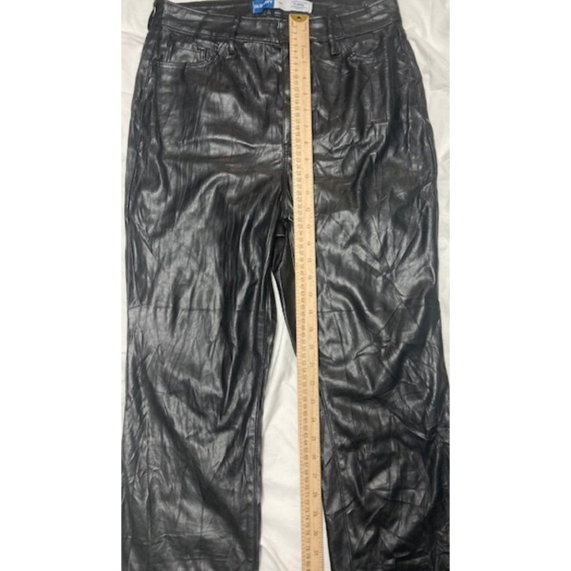 Old Navy Flare Black Pants Solid Flared Size 10 - image 8