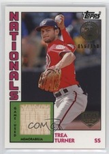 2019 Topps 1984 Baseball Relics 150th Anniversary /150 Trea Turner #84R-TT 15rv