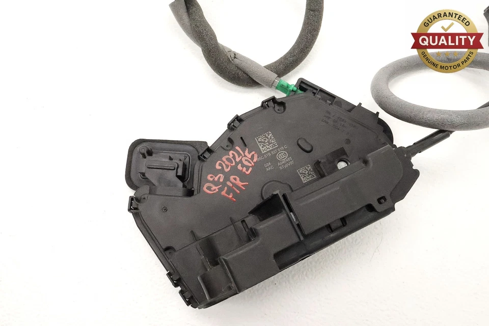 2019 - 2024 AUDI Q3 ATUADOR DE TRAVA DE PORTA FRONTAL DIREITA FABRICANTE DE EQUIPAMENTO ORIGINAL 5TB837016C - Imagem 3 de 4