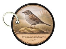 Schlüsselanhänger Druck Doppelt Vorne Accenteur Mochet Prunella Modularis