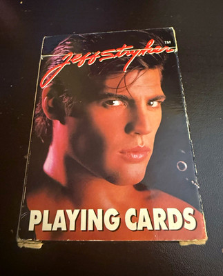 Jeff Stryker Playing Cards Deck, Boxed Celebrity Theme, Modern (1970-Now)