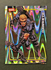 2026 Topps Chrome Marvel Comics #47 Hawkeye RayWave Refractor