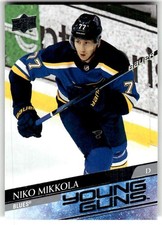 2020-21 Upper Deck Niko Mikkola Rookie #470