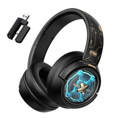 ONIKUMA GT802 Bluetooth 2.4G kabelgebundene E-Sport Gaming Kopfhörer (schwarz)