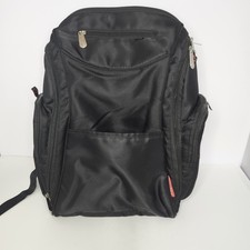 Fisher Price Fast Finder Deluxe Diaper Bag Backpack 2016 Unused Black  Red