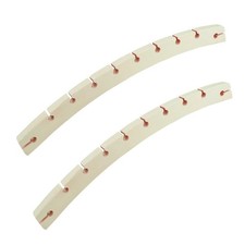 Wooden Outdoor Hanging Hammock Spreader Bars 15.75 Inch Detachable 2 Pieces M5C7