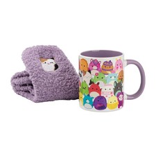 Squishmallows Womens/Ladies Character Mug and Sock SetOne Size Purple/Multicolou