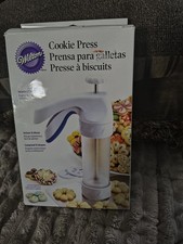 Wilton Comfort Grip Cookie Press 2104-4011 w/...
