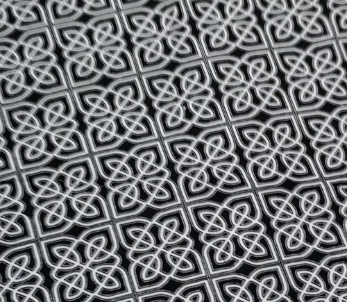 100% Cotton Quilting Fabric Lot Complementary Black & White Remnants 14oz - Picture 5 of 7