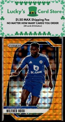 2024-25 Panini Prizm Premier League #270 Wilfred Ndidi Orange Mosaic