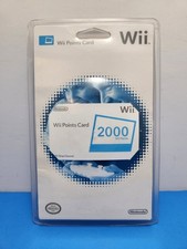 Nintendo Wii - Points Card - 2000 Points - Wii Shop Channel - No Longer Valid