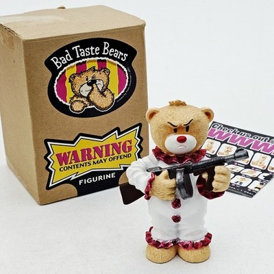 Piranha BAD TASTE BEARS Sammelfigur COCO Killerclown Humor Tommy Gun Gangster