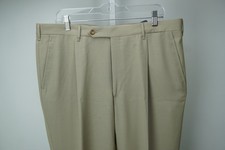 Rota Solid Brown Khaki 100 Wool Mens Dress Pants Sz 56 Brand New Rota Solid Brown Khaki 100 Wool Mens Dress Pants Sz 56 Brand New