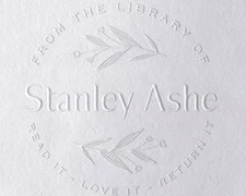 Personalised Library Embosser Stamp | Custom Book Seal | Melbourne Made Gift