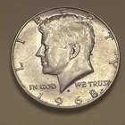 1968-D 50c Kennedy Half 40% Silver #39